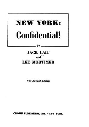 [Gutenberg 61645] • New York · Confidential!